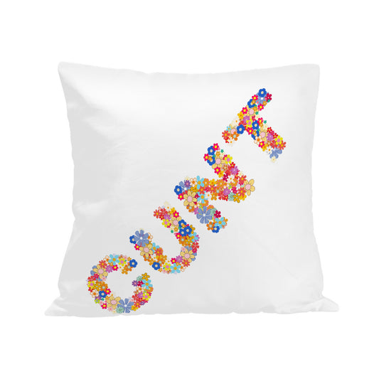 Flower CUNT Pillow Covers